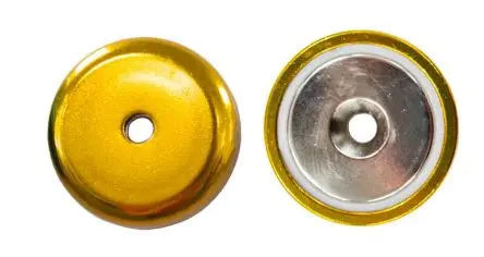 Produktfoto 1 von Eclipse Neodym Magnet 75 kg Schraubbefestigung B. 48 mm D 11 mm, L. 48 mm