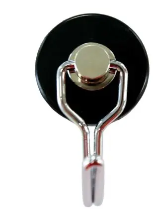 Produktfoto 1 von Eclipse Neodym Magnet 30 kg Haken B. 38 mm D 12 mm, L. 54 mm