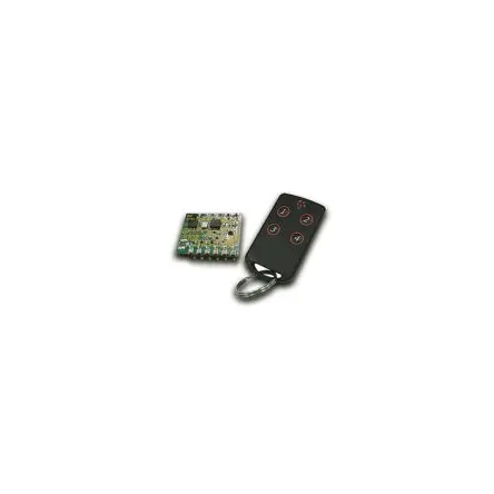 Produktfoto 1 von RF Solutions Fernbedienungssystem 868 MHz 4 Kanäle, 16-Tasten Handsender 1.8 to 3.6 V dc