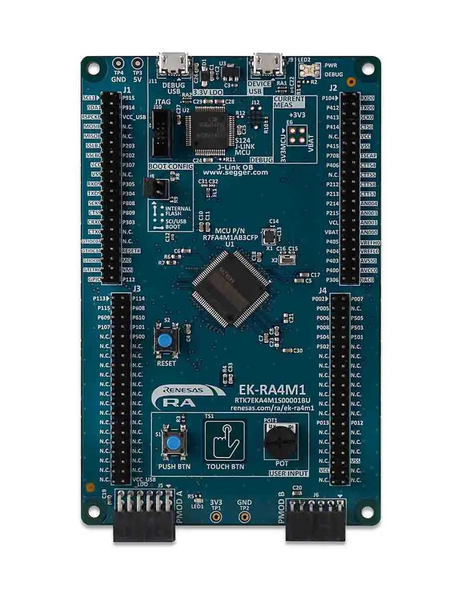 Produktfoto 1 von Renesas Electronics, Entwicklungsboard Entwicklungsboard ARM-Kortex ARM-Kortex
