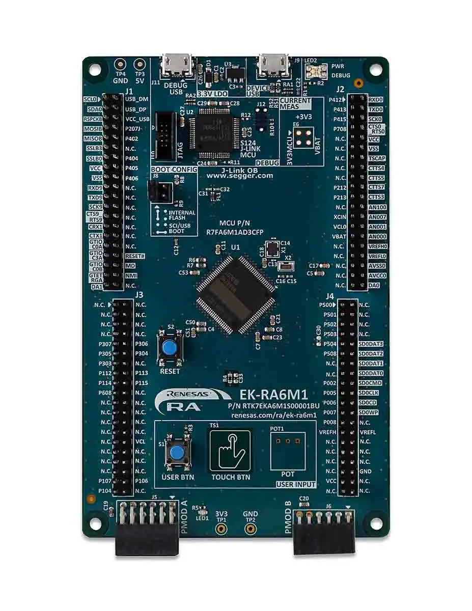 Produktfoto 1 von Renesas Electronics, Entwicklungsboard Entwicklungsboard ARM Cortex M4 ARM