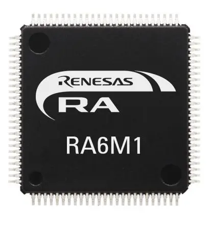 Produktfoto 1 von Renesas Electronics Mikrocontroller RA6M1 ARM Cortex M4 32 bit Flash Oberfläche 512kB LQFP 100-Pin 120 MHz 256 kB RAM