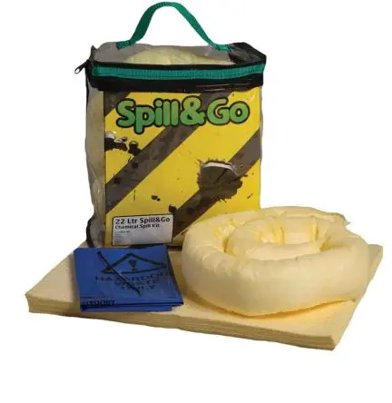Produktfoto 1 von Ecospill Ltd Bindemittel-Kit, Aufnahme bis 22 L, Einsatz in Chemie