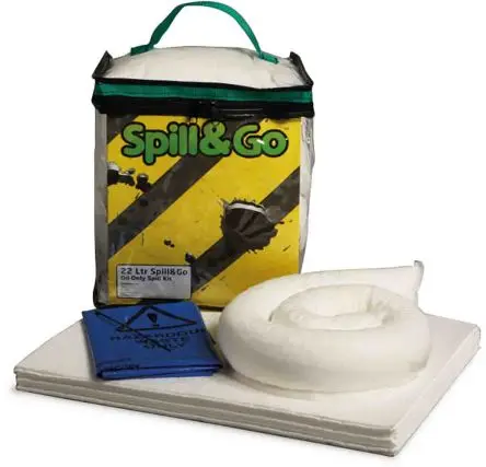Produktfoto 1 von Ecospill Ltd Bindemittel-Kit, Aufnahme bis 22 L, Einsatz in Öl