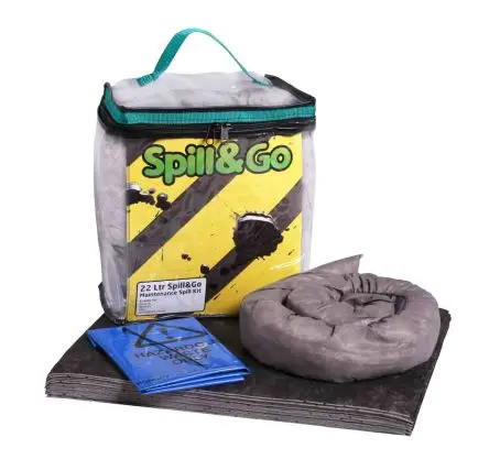 Produktfoto 1 von Ecospill Ltd Bindemittel-Kit, Aufnahme bis 22 L, Einsatz in Wartung