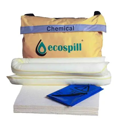 Produktfoto 1 von Ecospill Ltd Bindemittel-Kit, Aufnahme bis 50 L, Einsatz in Chemie