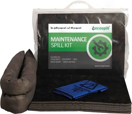 Produktfoto 1 von Ecospill Ltd Bindemittel-Kit, Aufnahme bis 30 L, Einsatz in Wartung