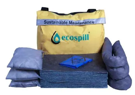 Produktfoto 1 von Ecospill Ltd Bindemittel-Kit, Aufnahme bis 15 L, Einsatz in Wartung