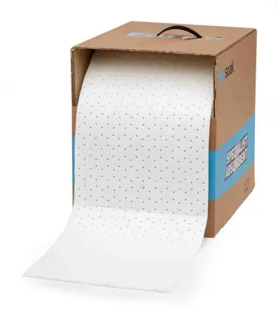 Produktfoto 1 von Ecospill Ltd Ecosoak Bindemittel Rolle Öl 65 L 100 pro Paket