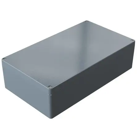 Produktfoto 1 von Rose Aluminium Standard; Gehäuse; Aluminiumdruckguss; Grau; IK09 IP66 Breite 111 mm Höhe 400 mm Länge 230 mm