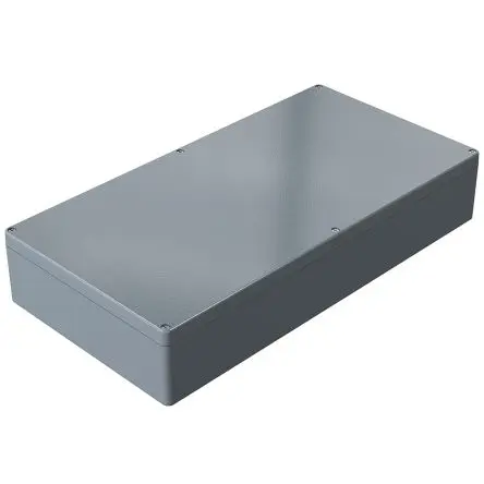 Produktfoto 1 von Rose Aluminium Standard; Gehäuse; Aluminiumdruckguss; Grau; IK09 IP66 Breite 310 mm Höhe 110 mm Länge 600 mm