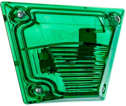 Produktfoto 1 von Eaton X10 Maxi LED, Blinken 1 Hz, Blinken 0,5 Hz, Dauerbetrieb-Licht Signalleuchte 230V ac Grün IP69 Wand / 120 dB 120