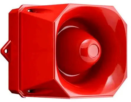 Produktfoto 1 von Eaton X10 Midi LED Schall- und Lichtsignal-Kombination 230V ac/dc IP66 Wand / 110 dB 110 dB @ 1m