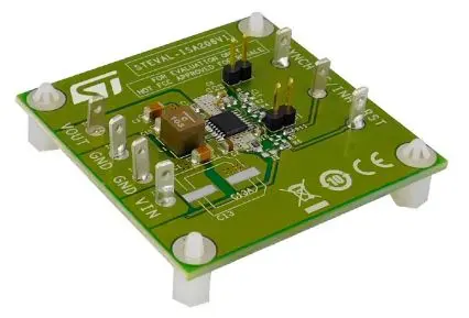 Produktfoto 1 von STMicroelectronics L6986H Evaluierungsplatine, 2 A, synchroner Abwärts-Schaltregler Abwärtsregler