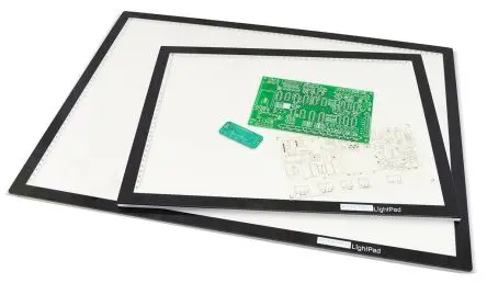 Produktfoto 1 von Fortex Weiß, Schwarz Lichtkasten 110 V, 240 V, 12V dc 8 mm Kunststoff 297 mm 9 W 420mm