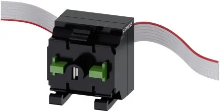 Produktfoto 1 von Siemens SIRIUS ACT 3SU14 Kontakt- und Leuchtblock LED Rot beleuchtet Schneidklemmanschluss