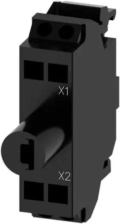 Produktfoto 1 von Siemens SIRIUS ACT 3SU14 Lichtblock Anzeigenblock LED Gelb beleuchtet 24V Schraube