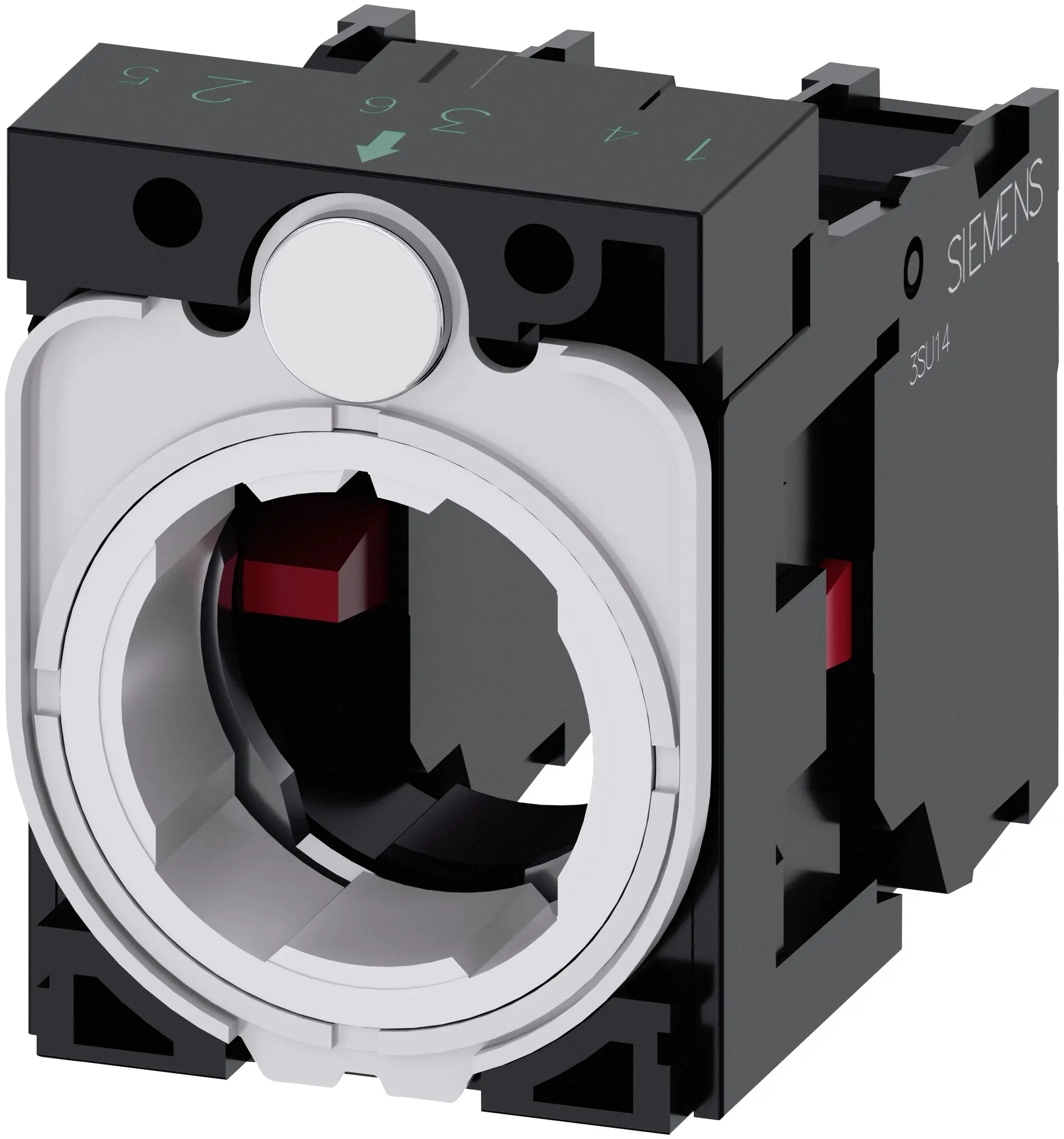 Produktfoto 1 von Siemens SIRIUS ACT 3SU15 Kontaktblock 2 NC (Öffner) 5 ... 500V Schraubanschluss