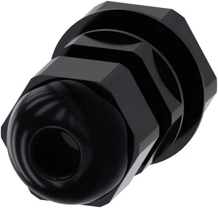 Produktfoto 1 von Siemens SIRIUS ACT Kabelverschraubung, M25 Kunststoff Schwarz 9 mm/ 14 mm, IP67, IP66, IP69, IP69K