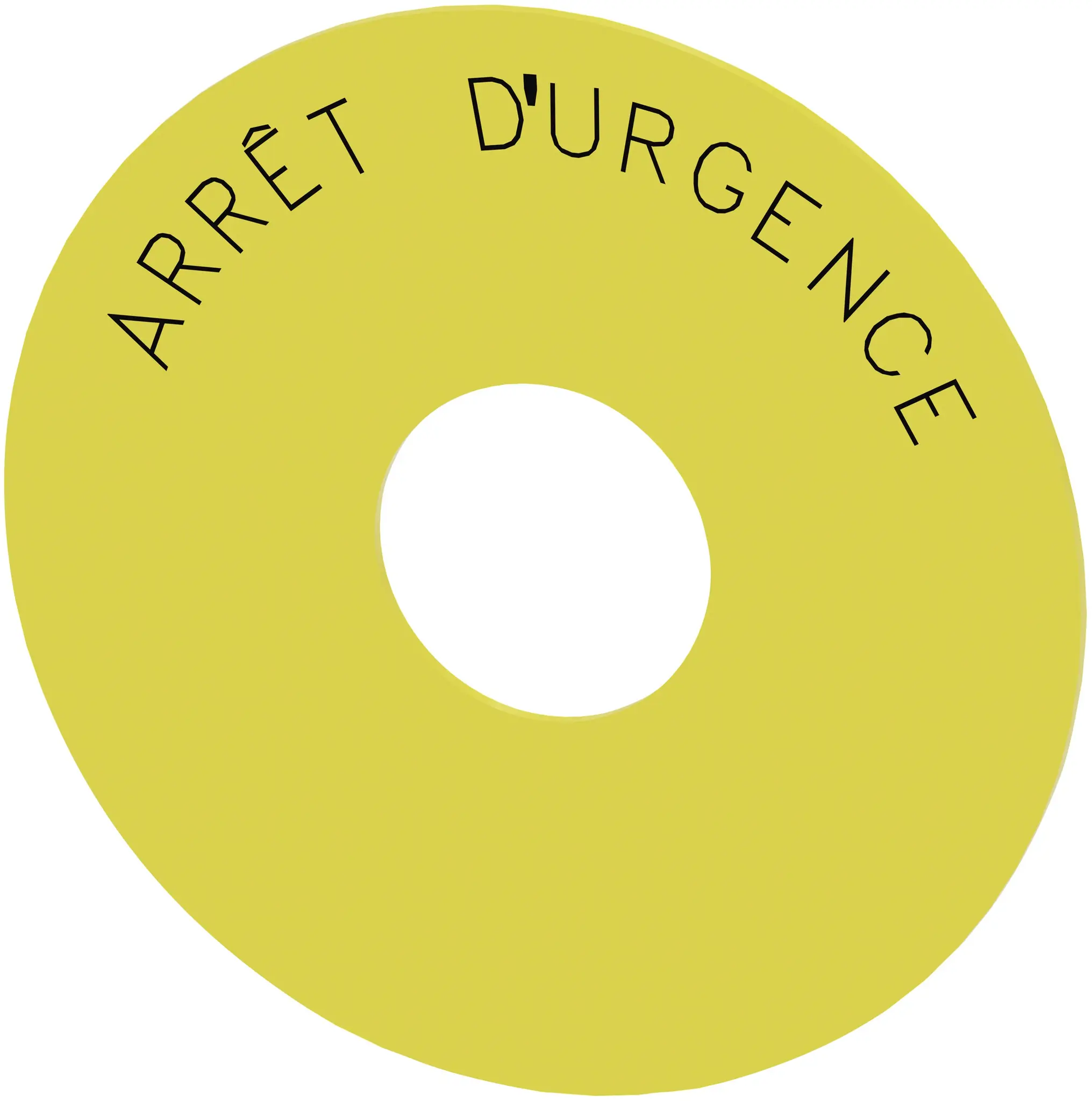 Produktfoto 1 von Siemens SIRIUS ACT 3SU19 Trägerplatte Not-AUS-Trägerplatte