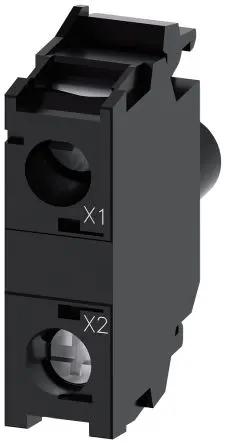 Produktfoto 1 von Siemens SIRIUS ACT Lichtblock Anzeigenblock LED Gelb beleuchtet 24V Schraube