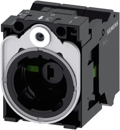 Produktfoto 1 von Siemens SIRIUS ACT 3SU15 Kontaktblock LED Weiß beleuchtet 2 Schließer 24V Federanschlussklemme