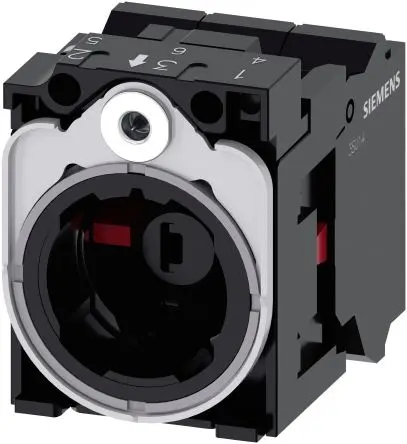Produktfoto 1 von Siemens SIRIUS ACT 3SU15 Kontaktblock LED Weiß beleuchtet 2 Öffner 24V Federanschlussklemme