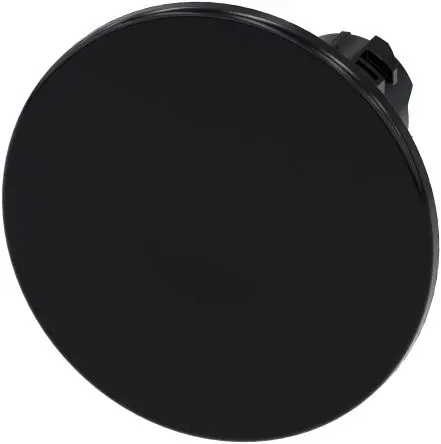 Produktfoto 1 von Siemens SIRIUS ACT Drucktastenkopf Ø 22 mm, Schwarz Tastend Rund Rund Kunststoff, IP66
