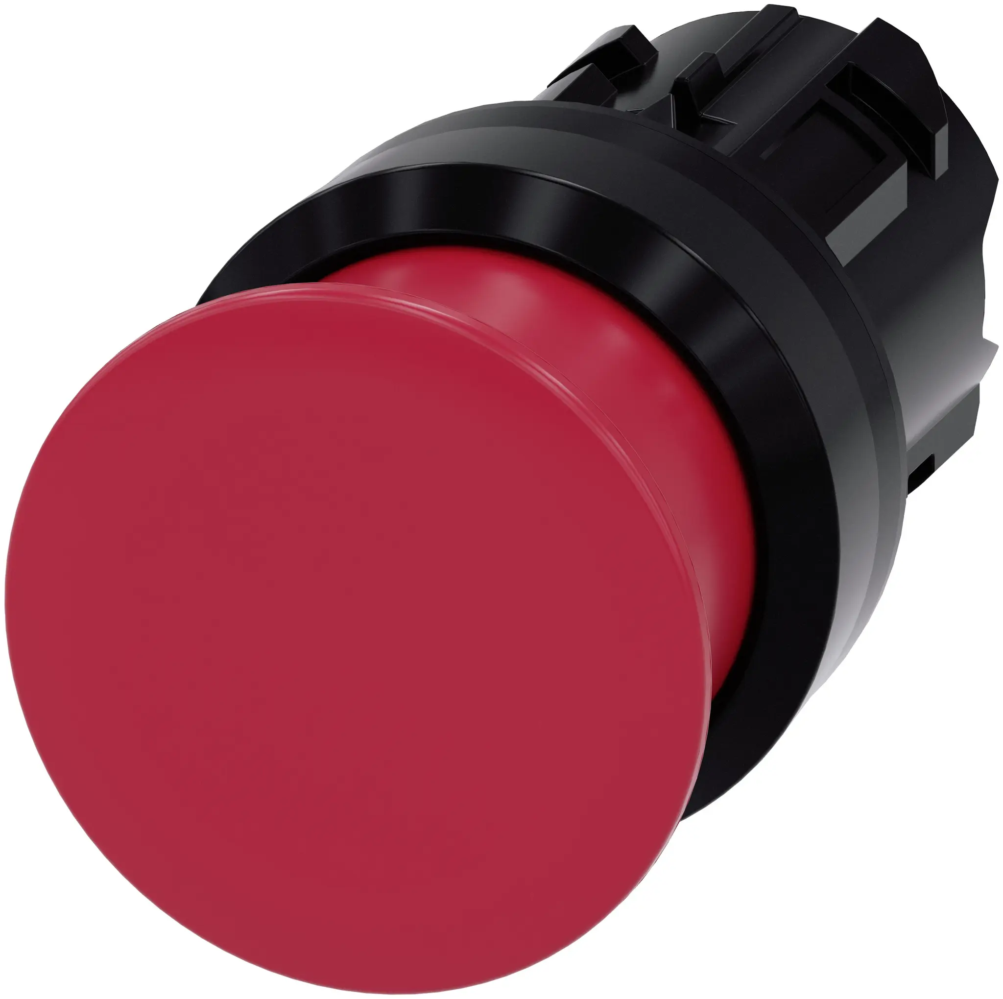 Produktfoto 1 von Siemens SIRIUS ACT Drucktastenkopf Ø 22 mm, Rot Tastend Rund Rund Kunststoff, IP66