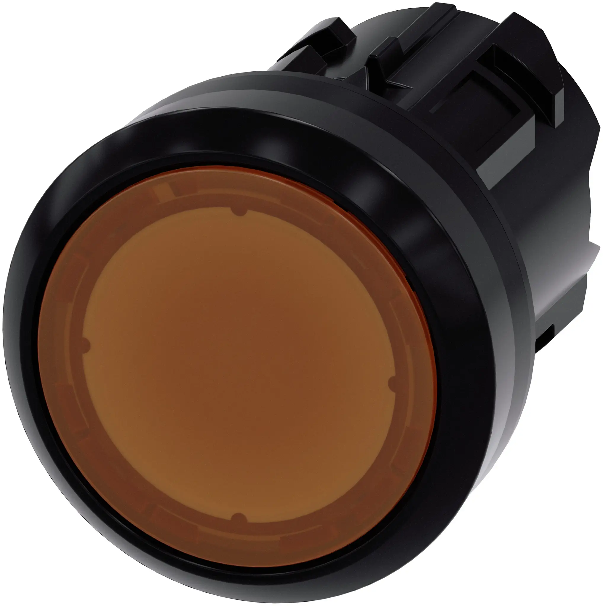 Produktfoto 1 von Siemens SIRIUS ACT Drucktastenkopf Ø 22 mm, Gelb Tastend Rund Rund Kunststoff, IP66