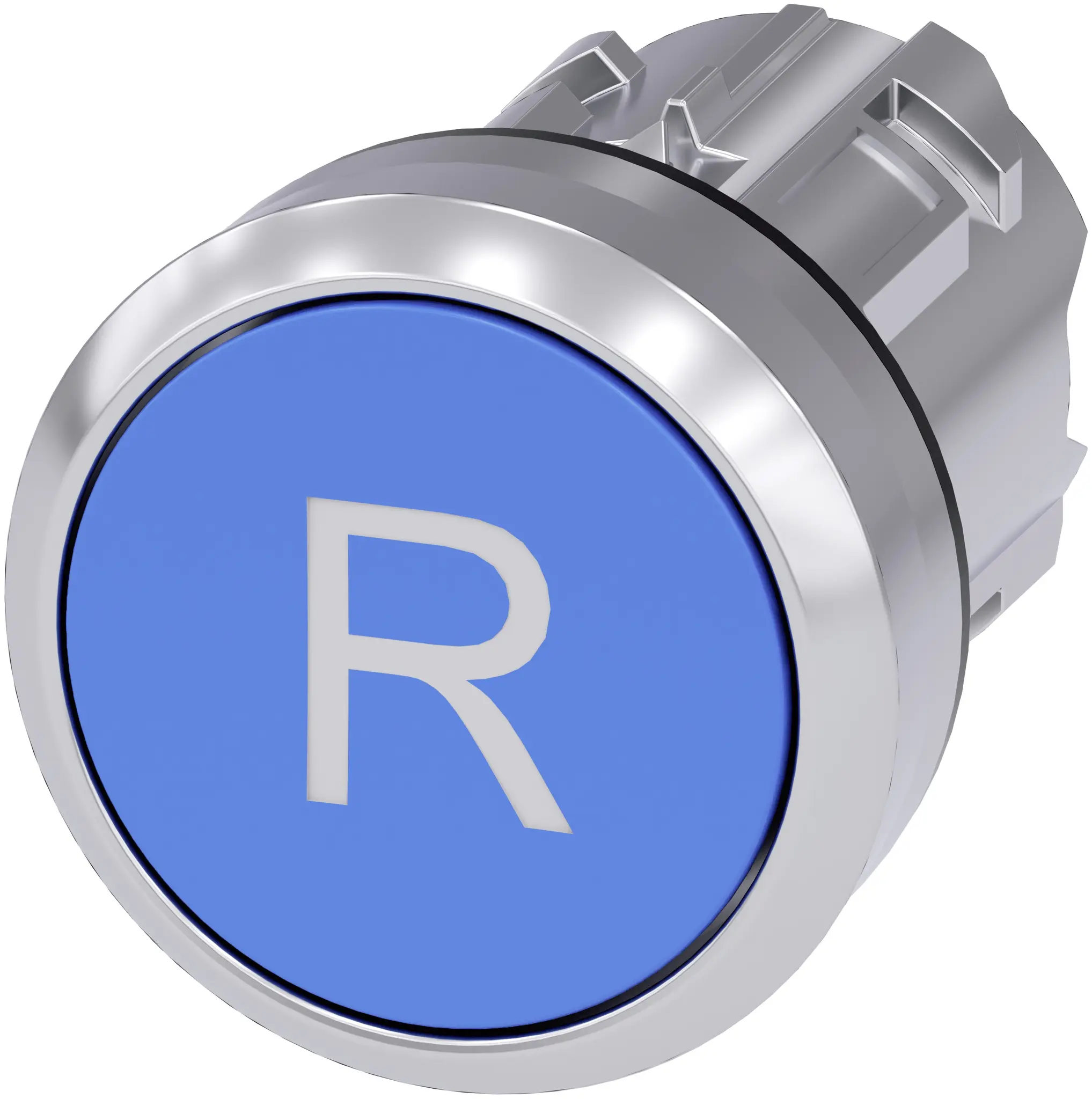 Produktfoto 1 von Siemens SIRIUS ACT Drucktastenkopf Ø 22 mm, Blau Tastend Rund Rund Kunststoff, IP66