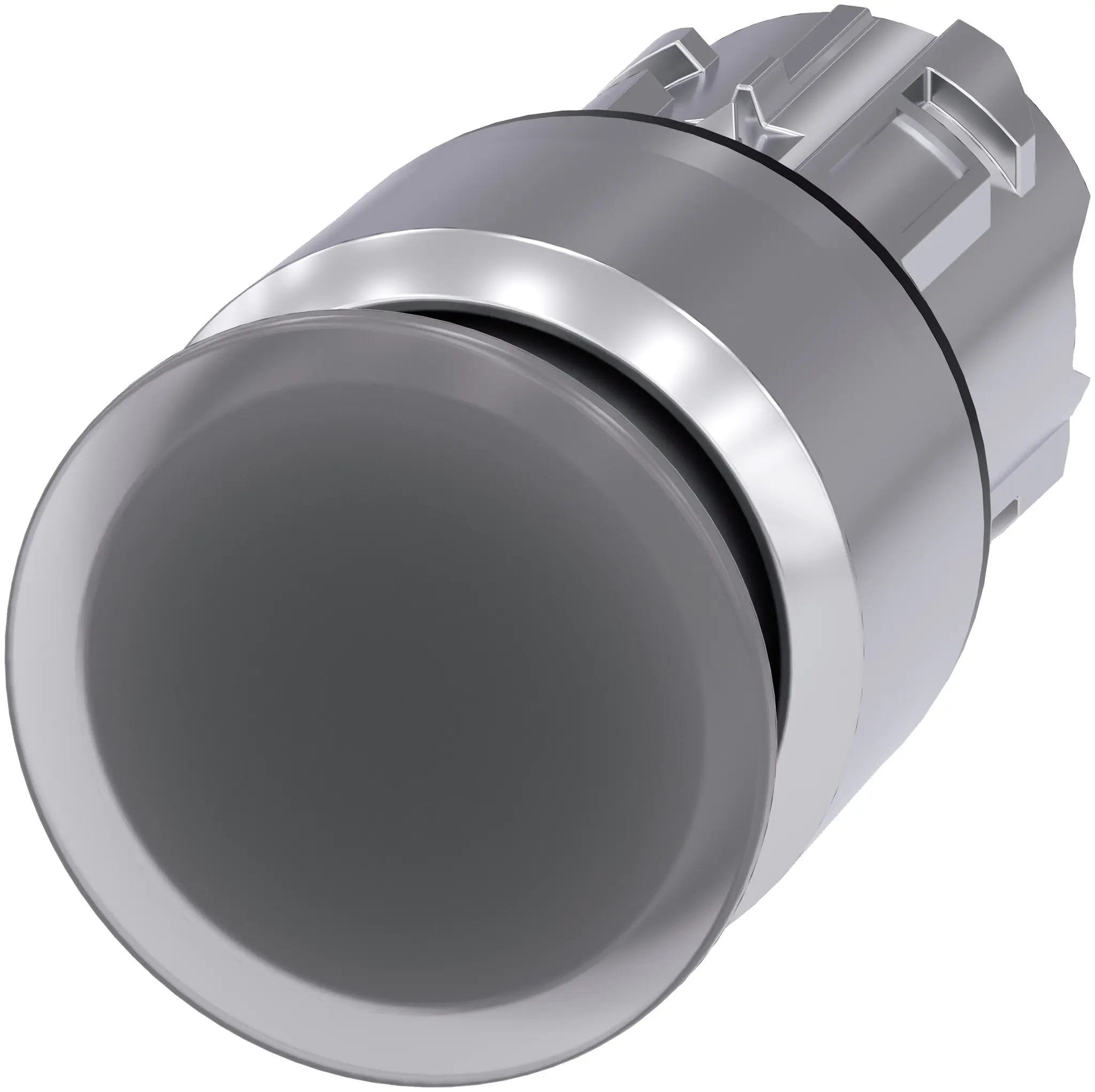 Produktfoto 1 von Siemens SIRIUS ACT Drucktastenkopf Ø 22 mm, lichtdurchlässig Rastend Rund Rund Kunststoff, IP66