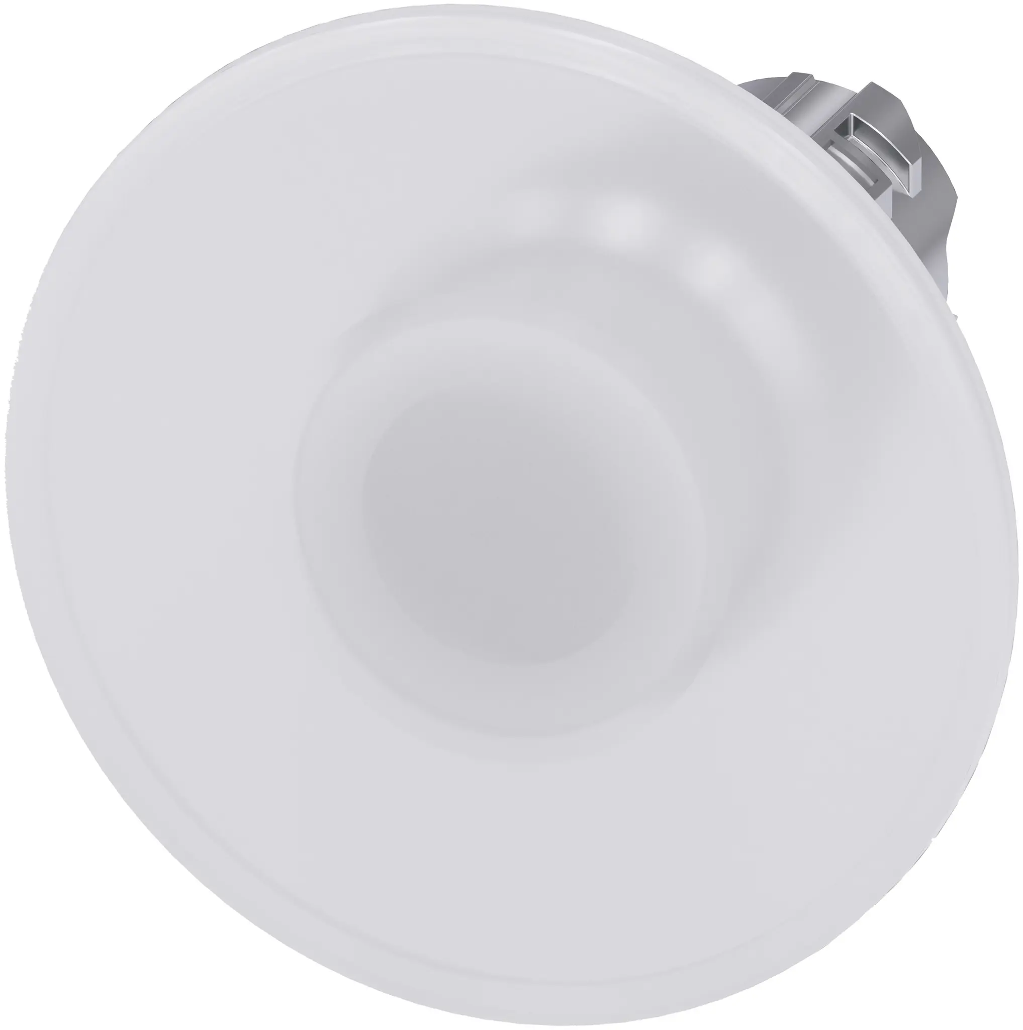 Produktfoto 1 von Siemens SIRIUS ACT 3SU10 Drucktastenkopf Ø 22 mm, Weiß Tastend Rund Rund Kunststoff, IP66