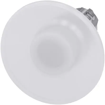 Produktfoto 1 von Siemens SIRIUS ACT 3SU10 Drucktastenkopf Ø 22 mm, Weiß Tastend Rund Rund Kunststoff, IP66