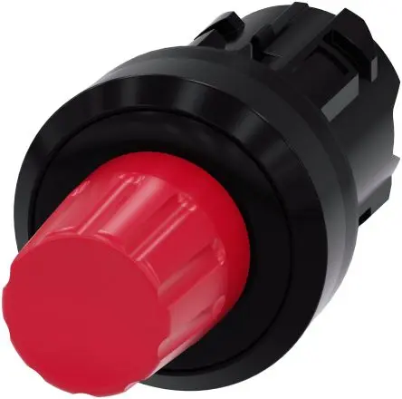 Produktfoto 1 von Siemens SIRIUS ACT Druckschalter Ø 22 mm, Rot Tastend Rund Rund Kunststoff, IP66