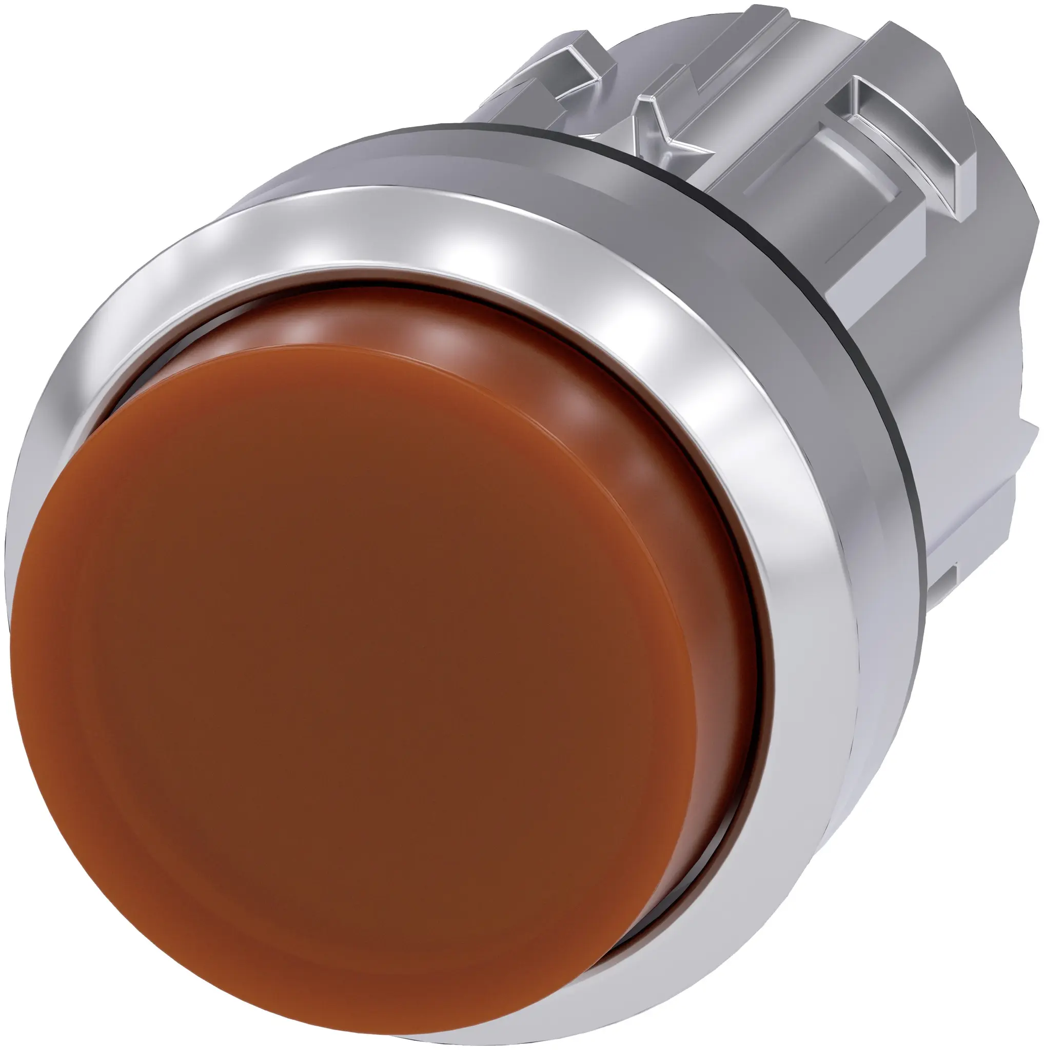 Produktfoto 1 von Siemens SIRIUS ACT Drucktastenkopf Ø 22 mm, Gelb Tastend Rund Rund Kunststoff, IP66