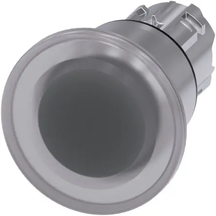 Produktfoto 1 von Siemens SIRIUS ACT Drucktastenkopf Ø 22 mm, lichtdurchlässig Rastend Rund Rund Kunststoff, IP66