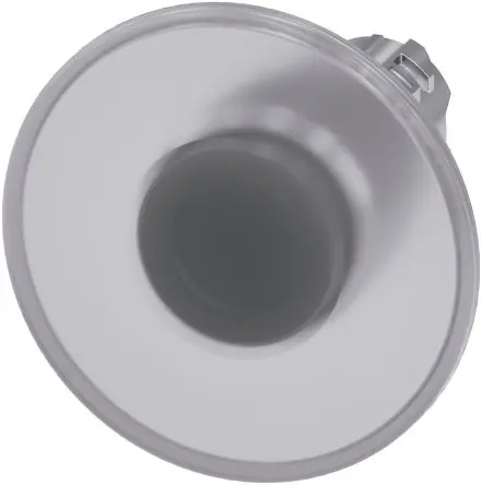 Produktfoto 1 von Siemens SIRIUS ACT Drucktastenkopf Ø 22 mm, lichtdurchlässig Rastend Rund Rund Kunststoff, IP66