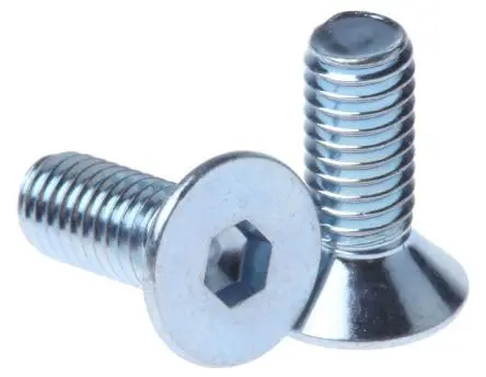 Produktfoto 1 von RS PRO Senkkopf Innensechskantschraube, Stahl verzinkt, M16 x 2mm, 60mm