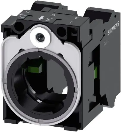 Produktfoto 1 von Siemens SIRIUS ACT 3SU15 Kontaktblock 2 Schließer 5V, 500 V Federanschlussklemme