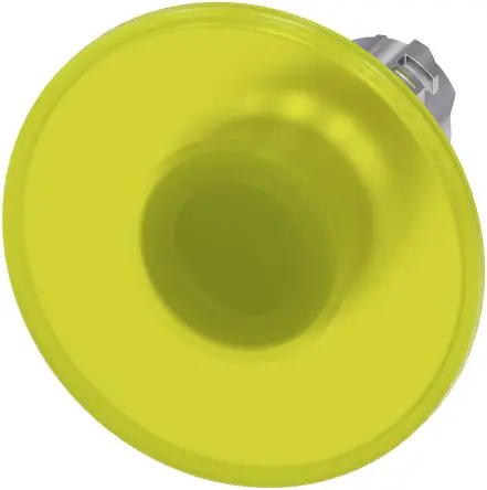 Produktfoto 1 von Siemens SIRIUS ACT Drucktastenkopf Ø 22 mm, Gelb Tastend Rund Rund Kunststoff, IP66