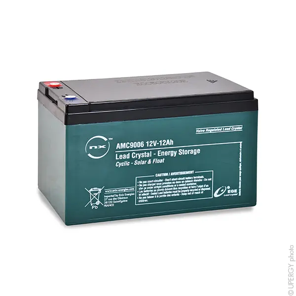 Produktfoto 1 von ENIX Energies Abgedichteter Bleiakku, 12V / 12Ah, Standard-Anschluss