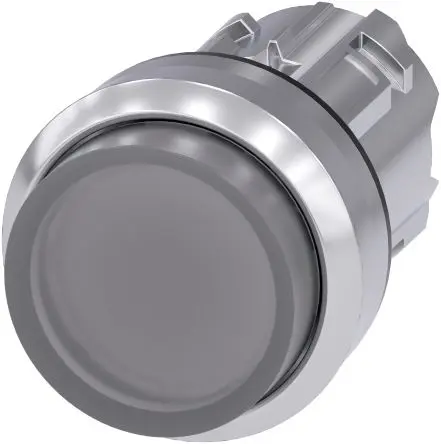Produktfoto 1 von Siemens SIRIUS ACT Drucktastenkopf Ø 22 mm, lichtdurchlässig Tastend Rund Rund Kunststoff, IP66