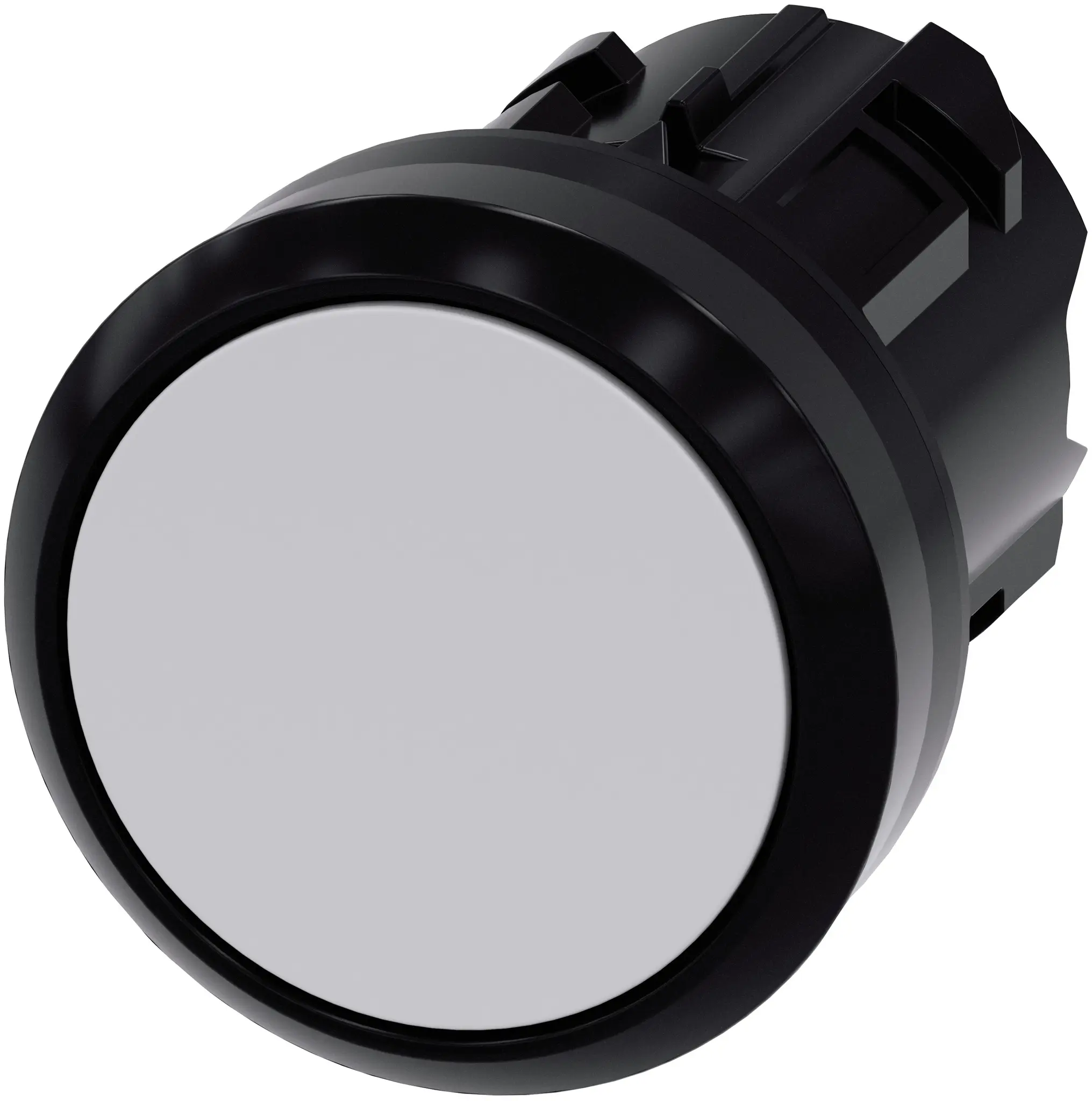Produktfoto 1 von Siemens SIRIUS ACT Drucktastenkopf Ø 22 mm, Grau Tastend Rund Rund Kunststoff, IP66