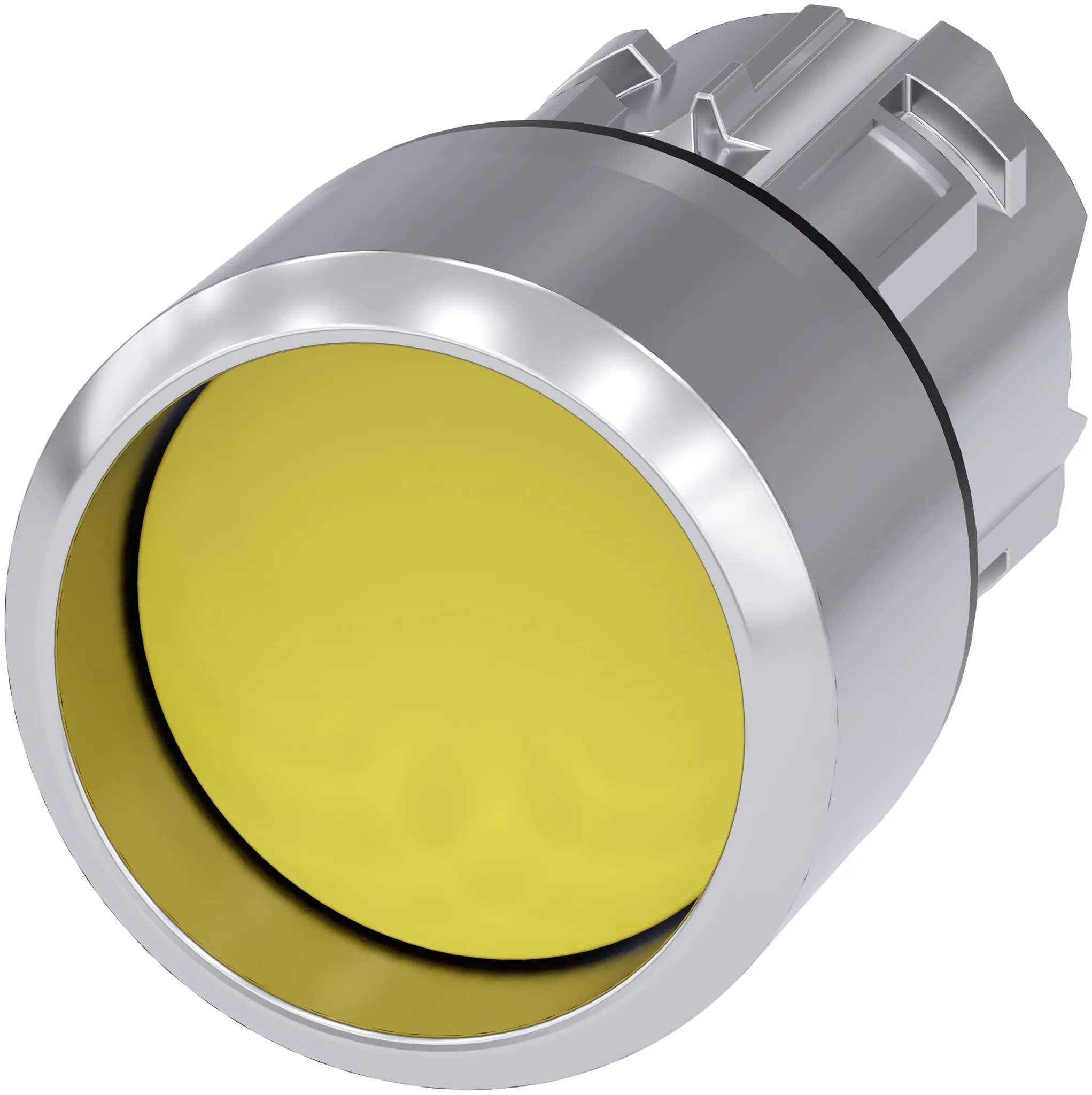 Produktfoto 1 von Siemens SIRIUS ACT Drucktastenkopf Ø 22 mm, Gelb Tastend Rund Rund Kunststoff, IP66