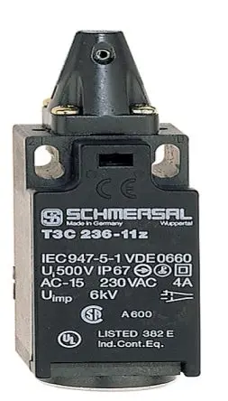 Produktfoto 1 von Schmersal TC 236 Sicherheitspositionsschalter 1 Schließer/1 Öffner
