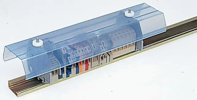 Produktfoto 1 von Entrelec CPV Abdeckung für DIN-Schienen-Klemmenblöcke