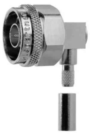 Produktfoto 1 von Telegärtner N Stecker Koaxialsteckverbinder N-Steckverbinder, Kabel, für RG363/U, RG214/U-Kabel, 50 Ω Lot, Standard,