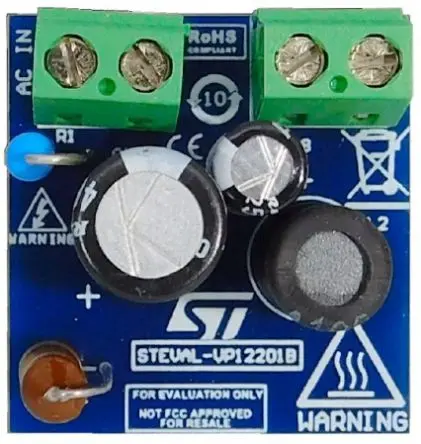 Produktfoto 1 von STMicroelectronics STEVAL-VP12201B Entwicklungsbausatz Spannungsregler, Evaluierungsboard implementiert einen 15 V-3 W