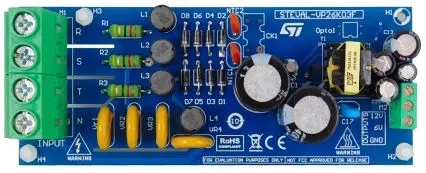 Produktfoto 1 von STMicroelectronics STEVAL-VP26K03F Entwicklungsbausatz Spannungsregler, Isoliertes Rücklauf mit primärseitiger Regelung
